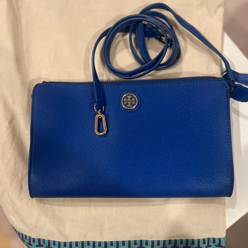 Tory Burch Cameron Crossbody - Sapphire Blue